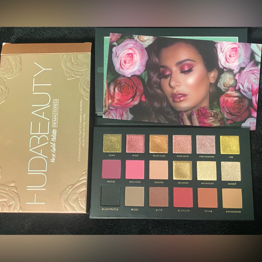 Huda Beauty Gold Rose Pallet Remastered